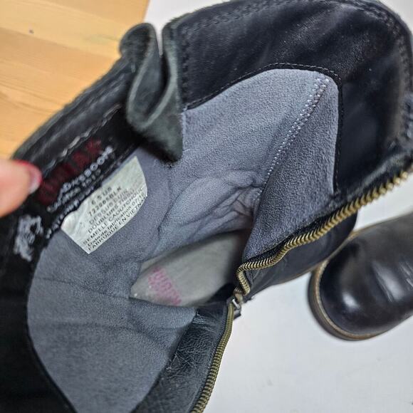 Kodiak W's Sz 6.5 Alcona Waterproof Black Motorcycle Zip boots. Leather. Canada - Picture 8 of 15